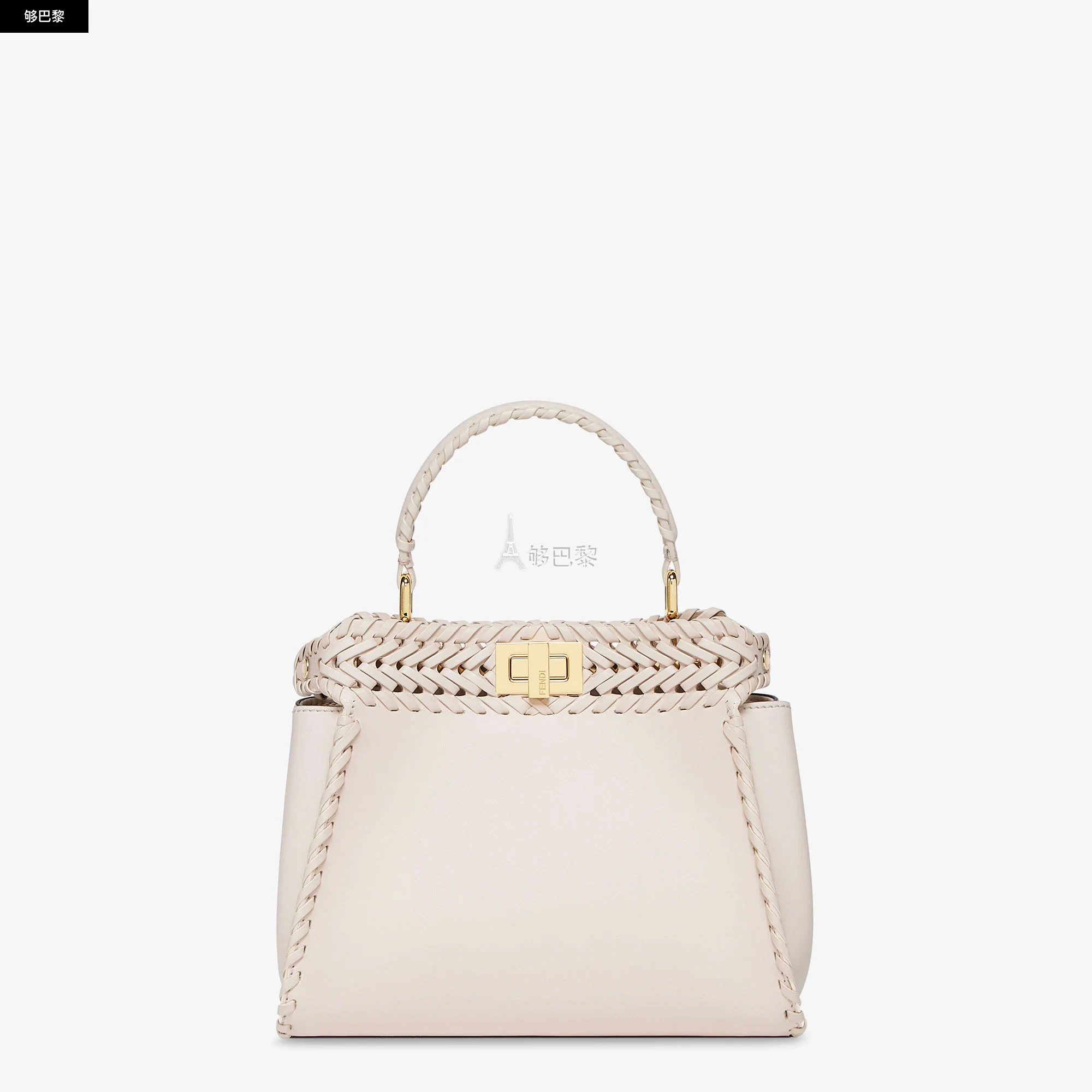 商品Fendi|【预售】 芬迪 25春夏 女士 手提包 Peekaboo Mini 8BN244ANX7F0VWM ,价格¥34170,第3张图片详细描述