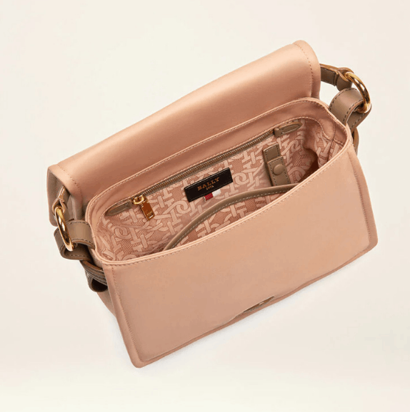 商品Bally|巴利2022新款EKYRA女士粉色单肩斜挎包600790-25381（澳门仓发货）,价格¥5554,第7张图片详细描述