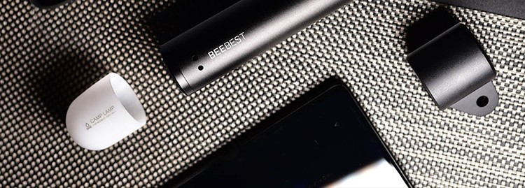 商品[国内直发] BEEBEST|极蜂强光变焦手电筒高 亮度远射 家用便携户外骑行灯 黑色,价格¥143,第12张图片详细描述