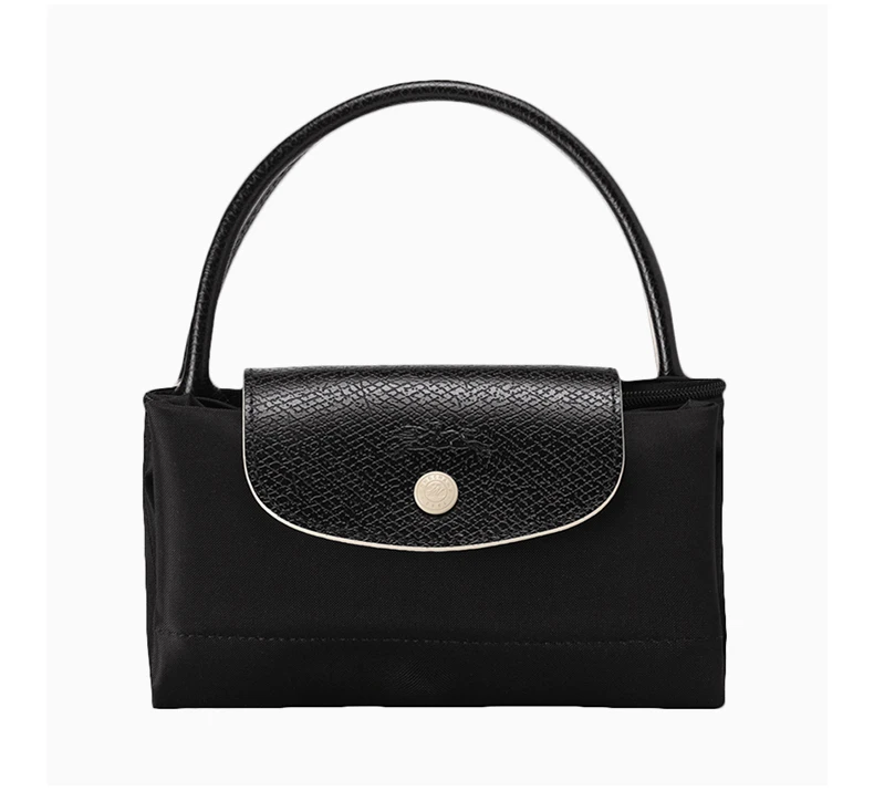 商品Longchamp|Longchamp 珑��骧 女士黑色帆布包 1621619001,价格¥482,第8张图片详细描述