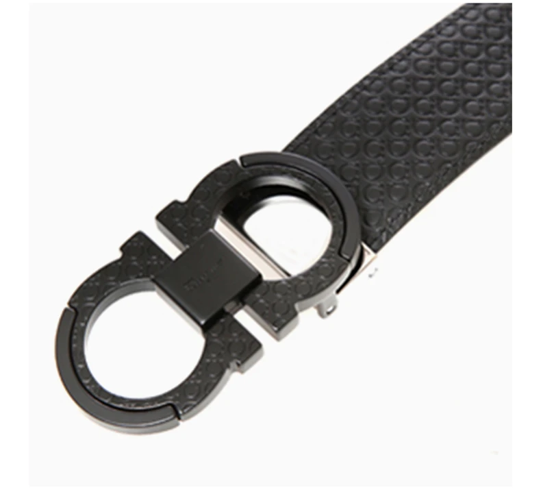 商品Salvatore Ferragamo|SALVATORE FERRAGAMO 黑色男士腰带 67-0049-745872,价格¥2673,第7张图片详细描述