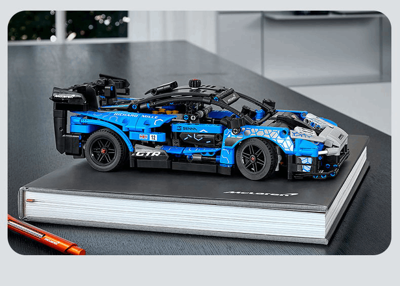 商品[国内直发] LEGO|乐高42123迈凯伦塞纳GTR赛车拼搭积木益智玩具儿童礼物,价格¥443,第10张图片详细描述