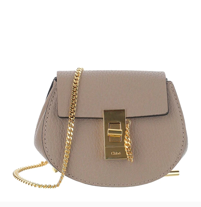 商品[国内直发] Chloé|CHLOE' 蔻依 女士灰色单肩包 CHC21SP100-944-23W,价格¥5065,第5张图片详细描述