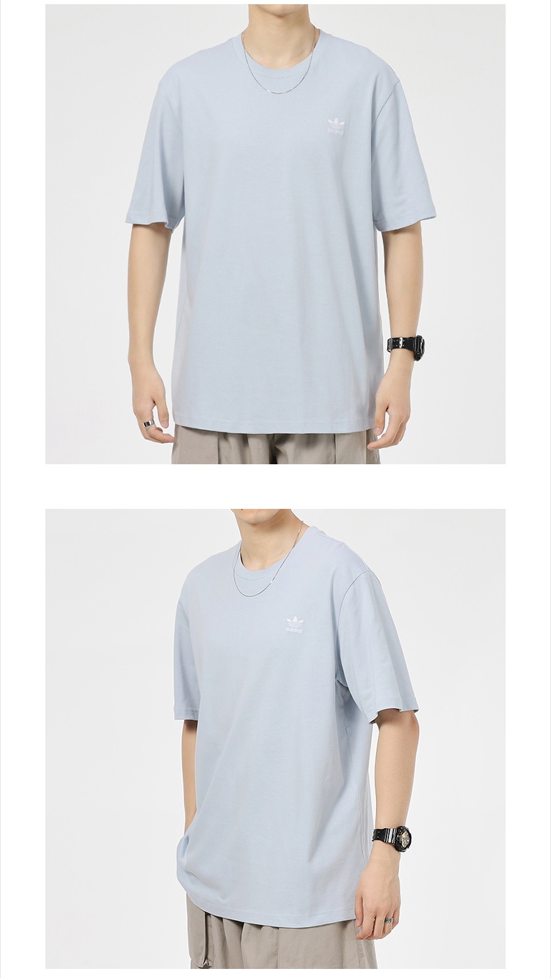 商品[国内直发] Adidas|B+F TREFOIL TEE男士运动休闲T恤,价格¥147,第4张图片详细描述
