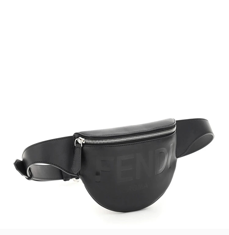 商品[国内直发] Fendi|FENDI 男士黑色字母logo牛皮腰包 7VA525-AFBF-F0GXN,价格¥5903,第6张图片详细描述