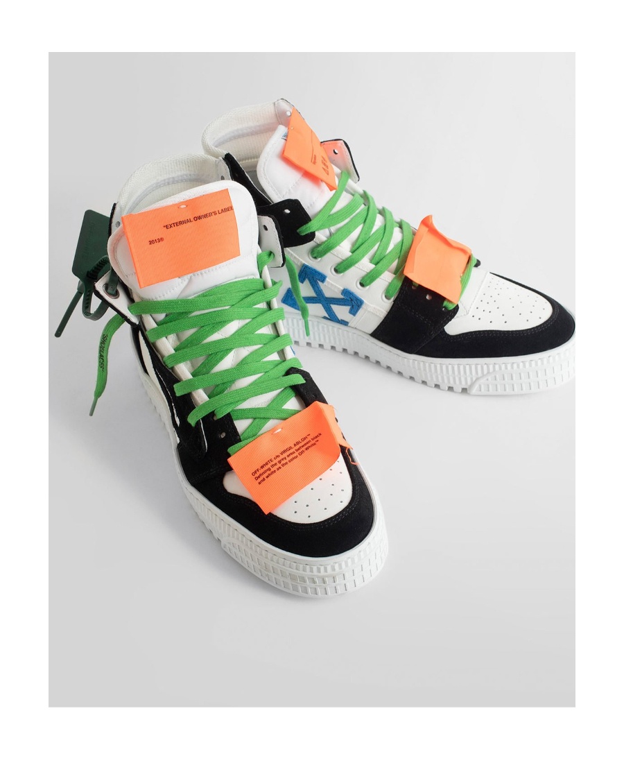 商品Off-White|条纹鞋底男士板鞋两色OMIA065S22LEA004-（澳门仓发货）,价格¥5182,第4张图片详细描述