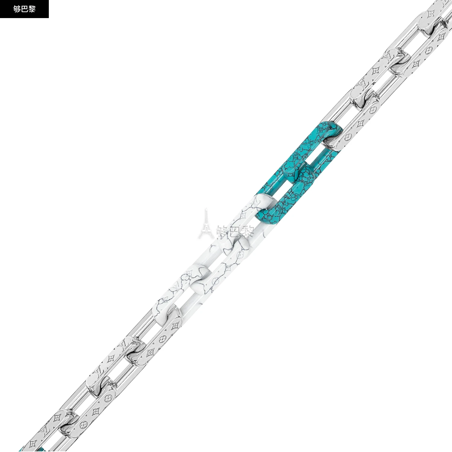 商品Louis Vuitton|【预售】 男士 项链 MONOGRAM CHAIN 项链  LVUTQT89BLU ,价格¥9416,第6张图片详细描述