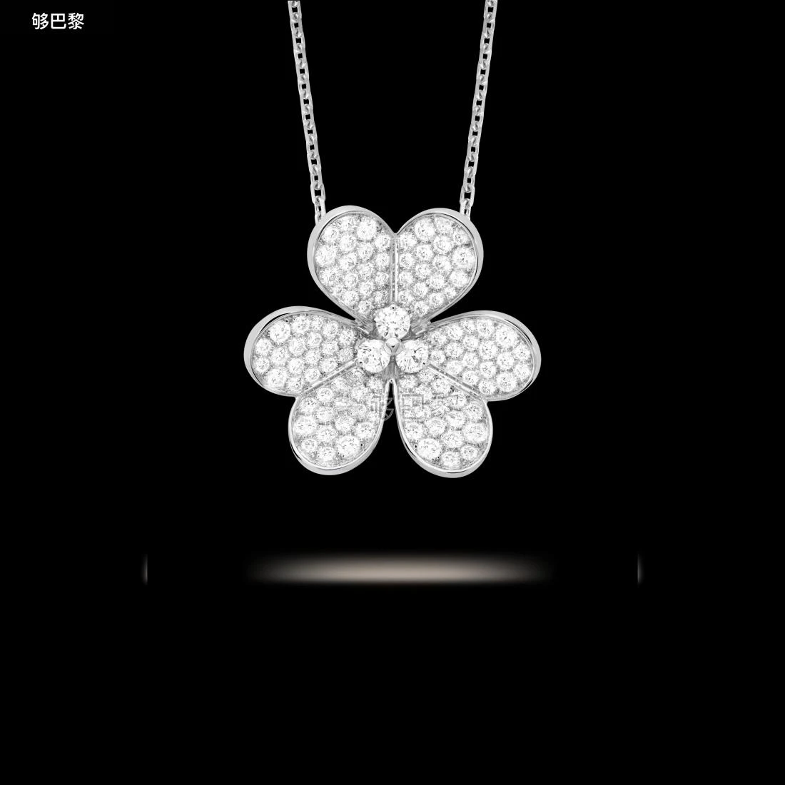 商品Van Cleef & Arpels|包邮包税【预售7天发货】 VCA梵克雅宝 23秋冬 女士 吊坠 Frivole胸针吊坠，超大号款式 VCARP6L600,价格¥284577,第4张图片详细描述