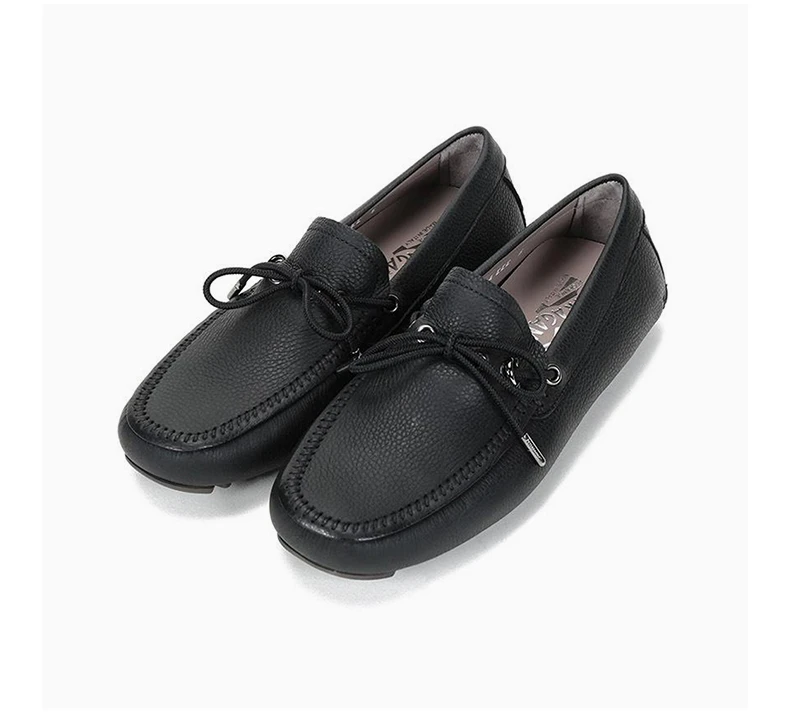 商品Salvatore Ferragamo|SALVATORE FERRAGAMO 男士黑色驾驶鞋 0735497,价格¥3409,第5张图片详细描述