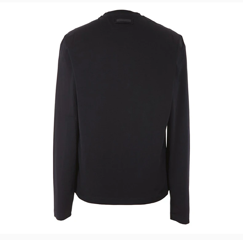 商品[国内直发] Prada|PRADA 男士黑色棉质T恤 UJL565-710-F0002,价格¥3245,第5张图片详细描述