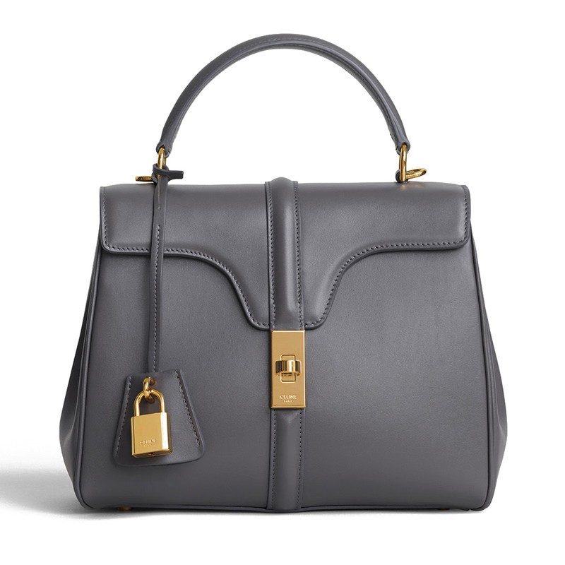 商品Celine|CELINE/赛琳 经典款 女士小号牛皮单肩手提包（多色可选）,价格¥27044,第5张图片详细描述