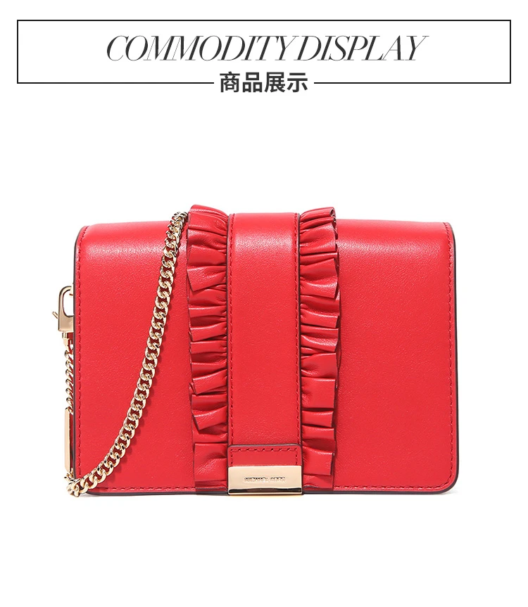 商品Michael Kors|MICHAEL KORS 红色女士斜挎包 30H7GJ4C6L-brightred,价格¥1129,第7张图片详细描述