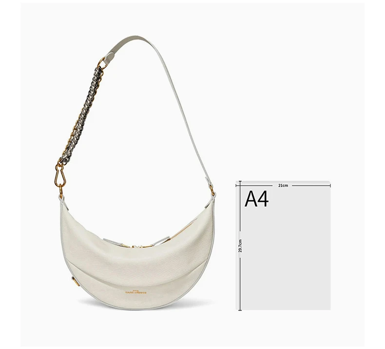 商品[国内直发] Marc Jacobs|MARC JACOBS 马克·雅可布 女士白色单肩包 M0016233-276,价格¥1582,第6张图片详细描述