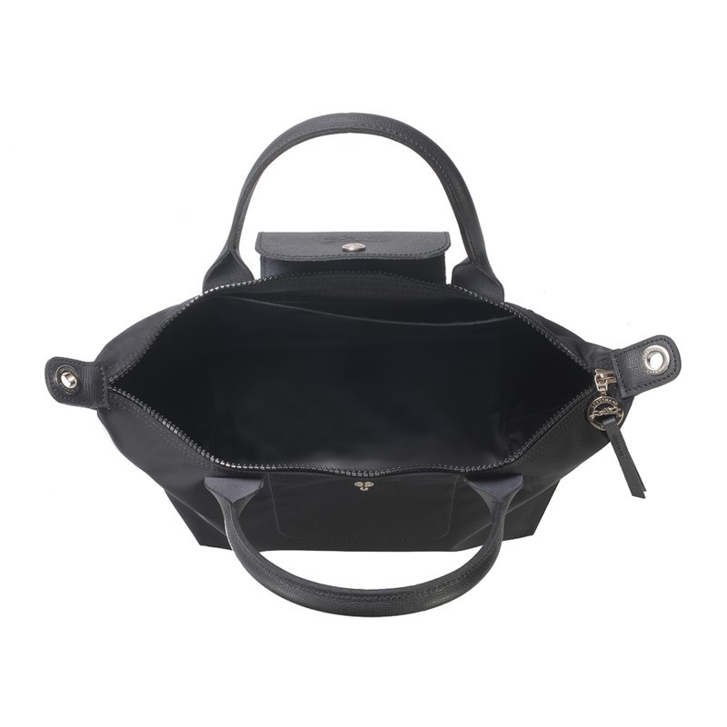 商品[国内直发] Longchamp|珑骧 LONGCHAM饺子包奢侈品LE PLIAGE NÉO系列黑色小号短柄织物手提包饺子包L1512 598 001,价格¥1233,第6张图片详细描述