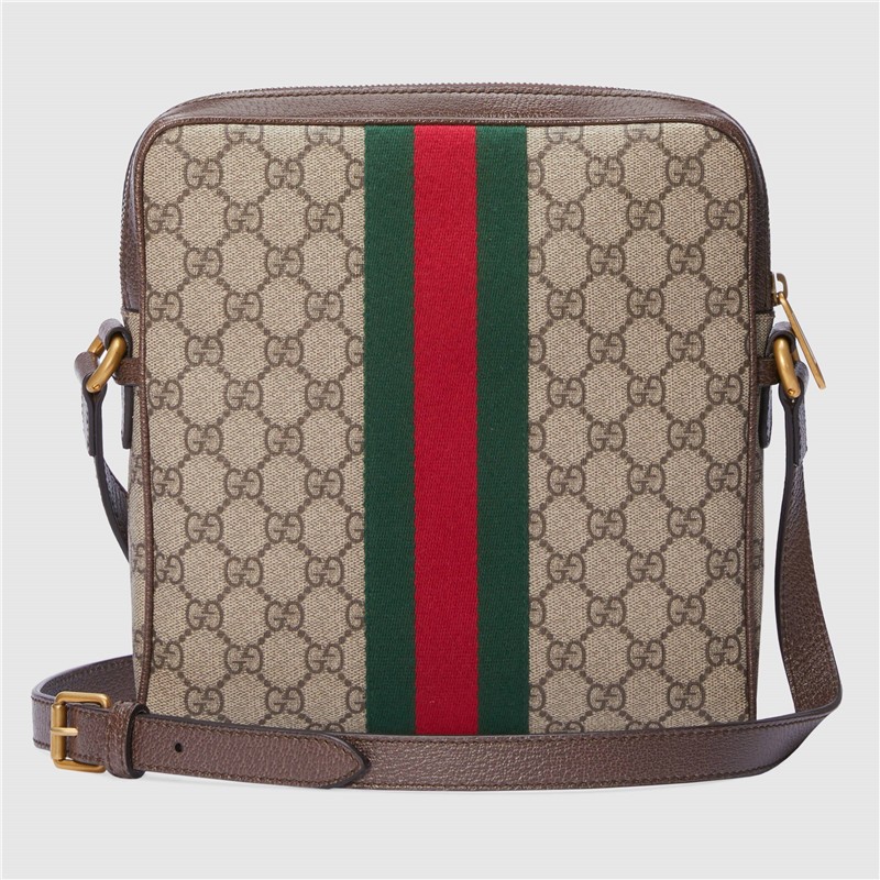 商品Gucci|GUCCI/古驰 Ophidia系列小号GG男士邮差包单肩包 ‎547926 96IWT 8745,价格¥9663,第4张图片详细描述
