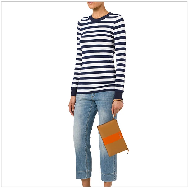 商品[国内直发] Michael Kors|Michael Kors 迈克高仕 橡果橙色皮革钱包女士 32S7GIJW3L-Acornorange,价格¥508,第5张图片详细描述
