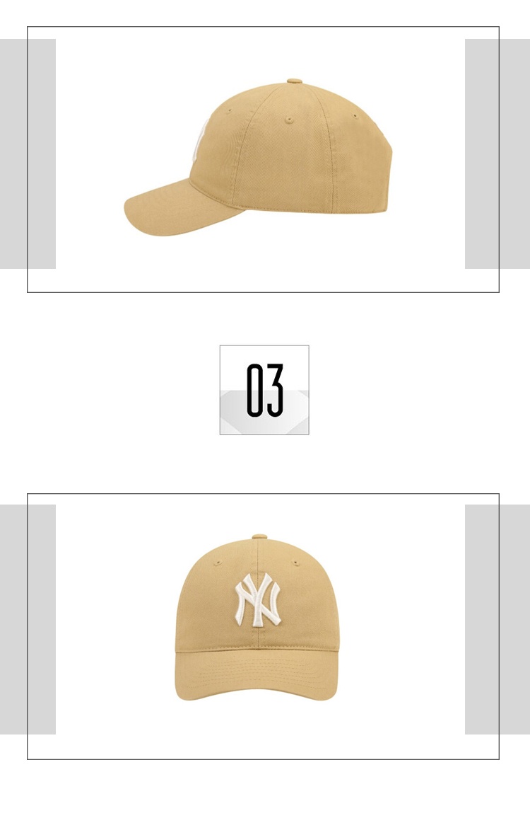 商品MLB|MLB美职棒球帽刺绣LOGO休闲鸭舌帽3ACP6601N-50GRS-F,价格¥218,第6张图片详细描述