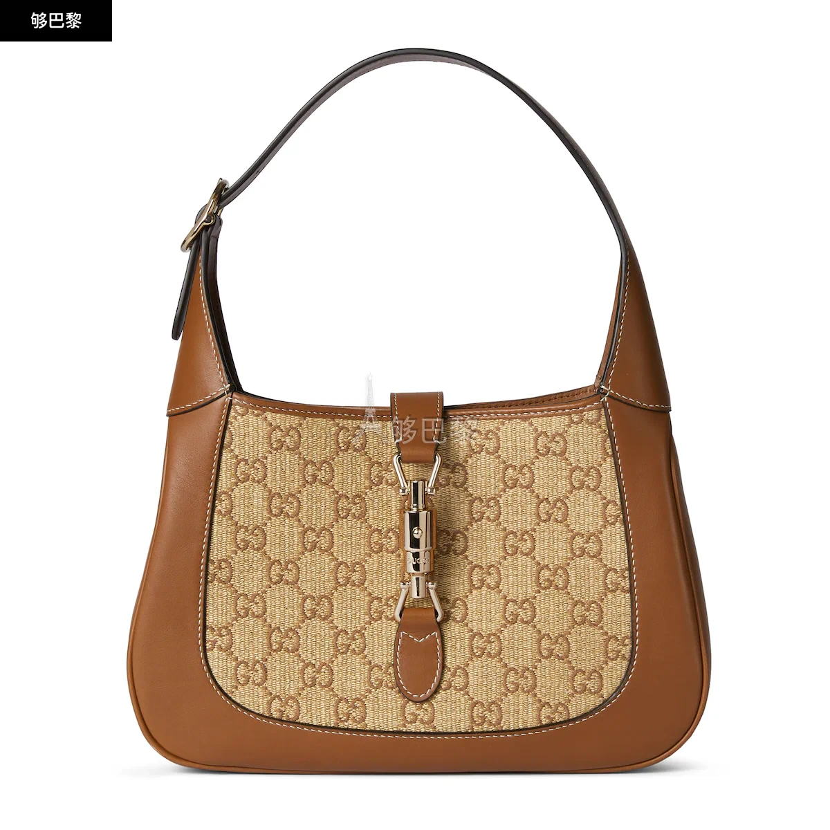 商品Gucci|【预售】 古驰 25春夏 女士 手提包 GUCCI JACKIE 1961系列中号手袋 820415 FAEB4 9767 ,价格¥24837,第2张图片详细描述