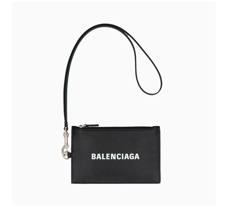 商品[国内直发] Balenciaga|BALENCIAGA 巴黎世家 男士黑色皮质手拿包 616015-1IZI3-1090,价格¥3742,第6张图片详细描述