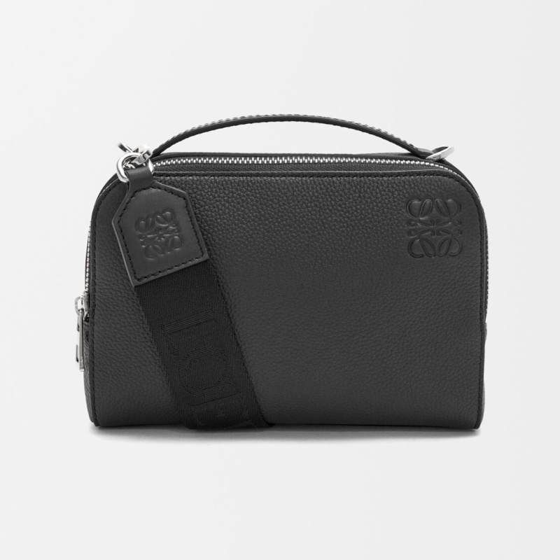 商品Loewe|罗意威 男士黑色小牛皮单肩包 C660R41X02-1100,价格¥7509,第3张图片详细描述