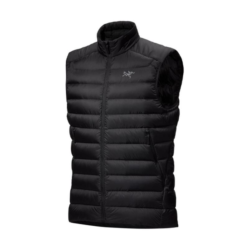 商品Arc'teryx|ARCTERYX始祖鸟 男士铈无袖黑色尼龙羽绒服,价格¥2224,第6张图片详细描述
