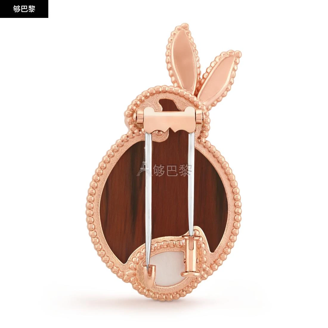 商品Van Cleef & Arpels|包邮包税【预售7天发货】 VCA梵克雅宝 23秋冬 女士 胸针 Lucky Animals Rabbit胸针 VCARP7UN00,价格¥57342,第6张图��片详细描述