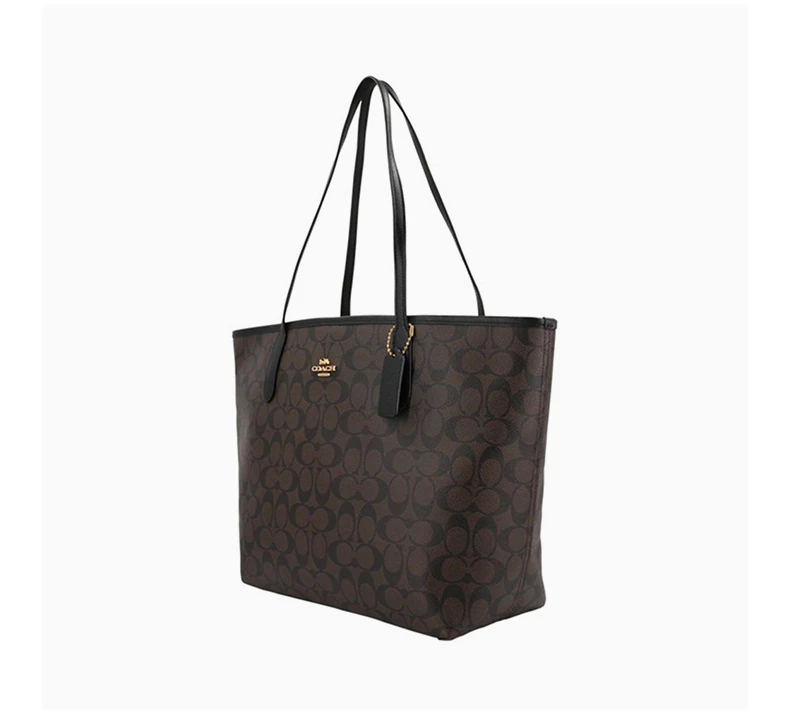 商品[国内直发] Coach|COACH 棕色女士手提包 F5696IMAA8,价格¥1815,第3张图片详细描述