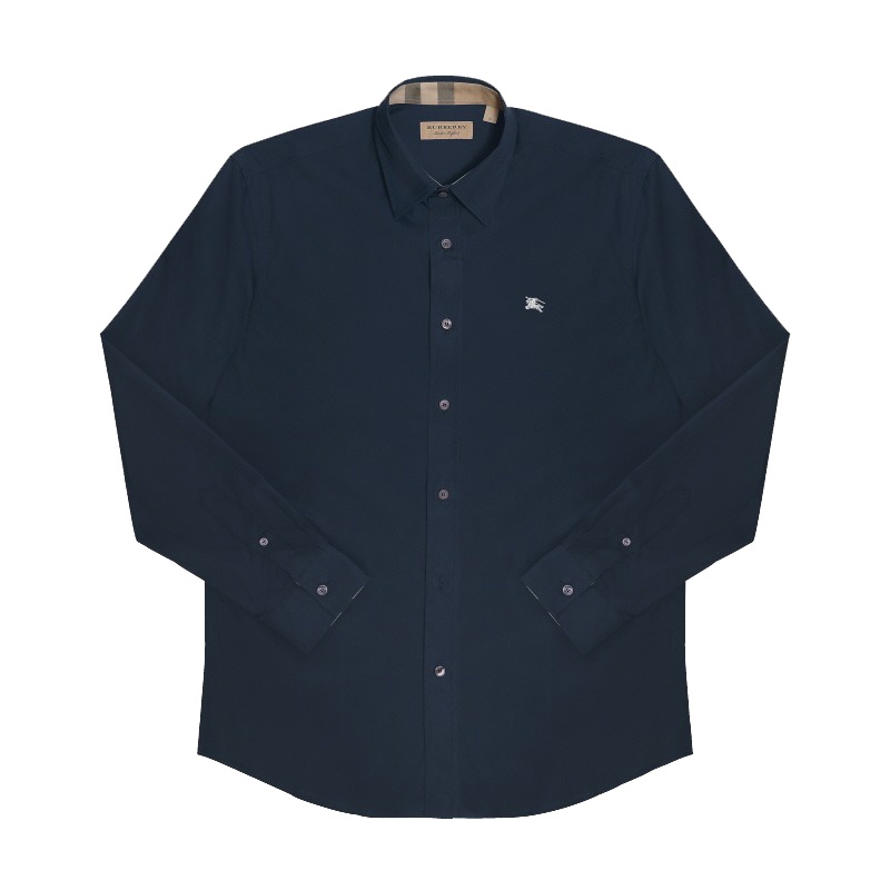 商品Burberry|【现货】博柏利 经典款 男士棉质长袖衬衫（两色）,价格¥1452,第9张图片详细描述