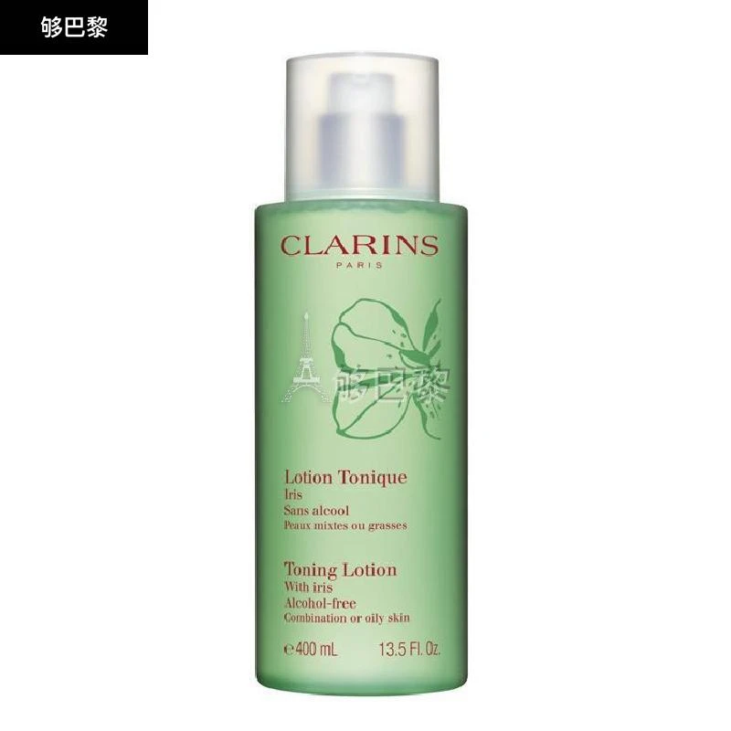 商品Clarins|CLARINS 女士 化妆水 娇韵诗「绿水」平衡柔肤水爽肤水400ML 4900039,价格¥218,第3张图片详细描述