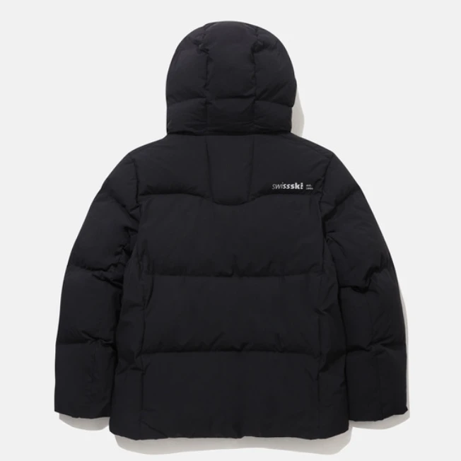 商品DESCENTE|【享贝家】ZY-（预售款）迪桑特 SWISS SKI联名瑞士滑雪队连帽羽绒服外套 男女同款 SP423SDJO4,价格¥1979,第2张图片详细描述