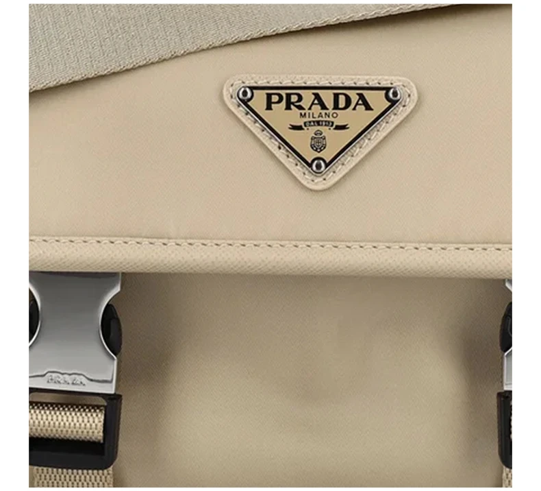 商品[国内直发] Prada|PRADA 米色女士斜挎包 2VD034-2DMH-F0F24,价格¥19110,第8张图片详细描述