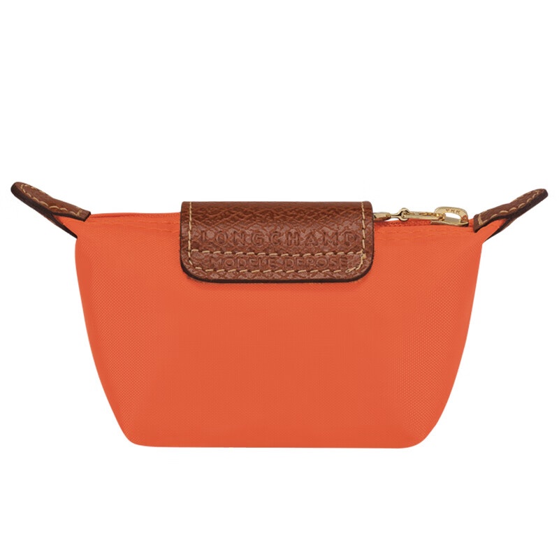 商品Longchamp|LONGCHAMP/珑骧 女色帆布金色五金按扣拉链开合钱包,价格¥398,第11张图片详细描述