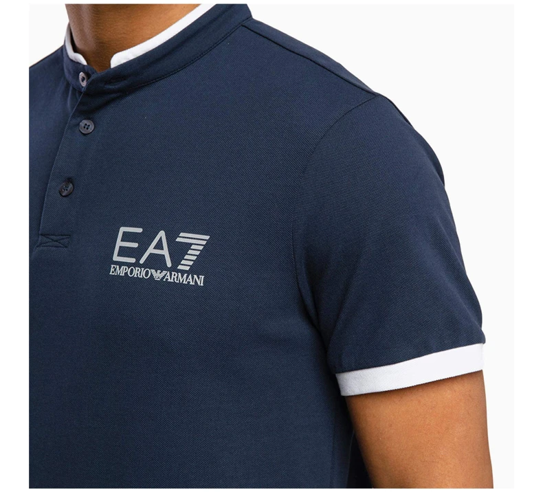 商品Emporio Armani|EMPORIO ARMANI 男海军蓝色男士POLO衫 3HPT20-PJ04Z-1554,价格¥293,第1张图片详细描述