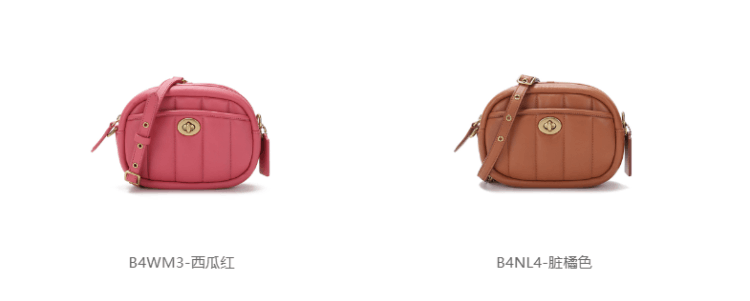 商品Coach|COACH 女士羊皮革单肩斜挎链条包C4814B4NL4,价格¥2851,第3张图片详细描述