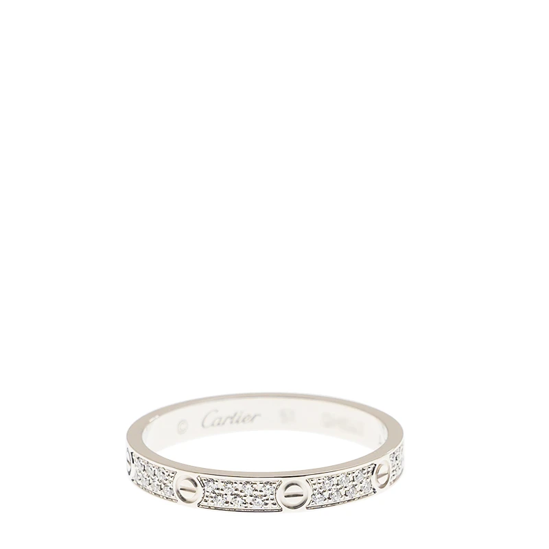 商品[国内直发] Cartier|CARTIER 银色女士戒指 B4218251,价格¥51685,第1张图片详细描述