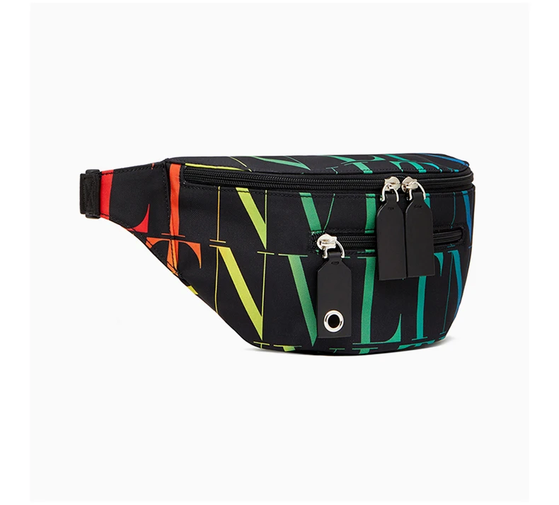 商品Valentino|VALENTINO 男士拼色腰包 VY2B0982-MVX-N78,价格¥3687,第7张图片详细描述