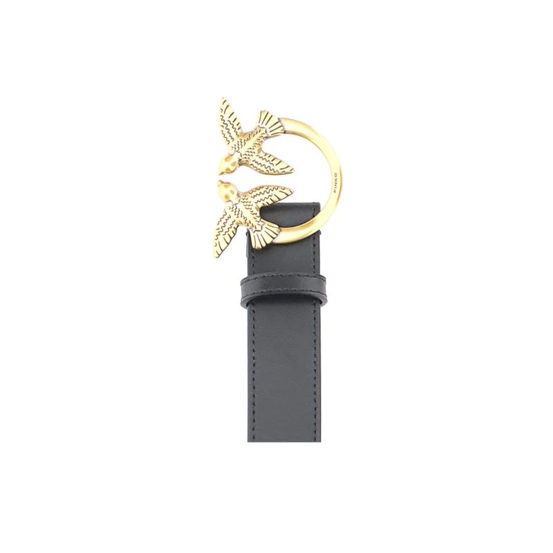 商品PINKO|PINKO 黑色女士腰带 1H2101_Y7SP_Z99Q,价格¥562,第2张图片详细描述
