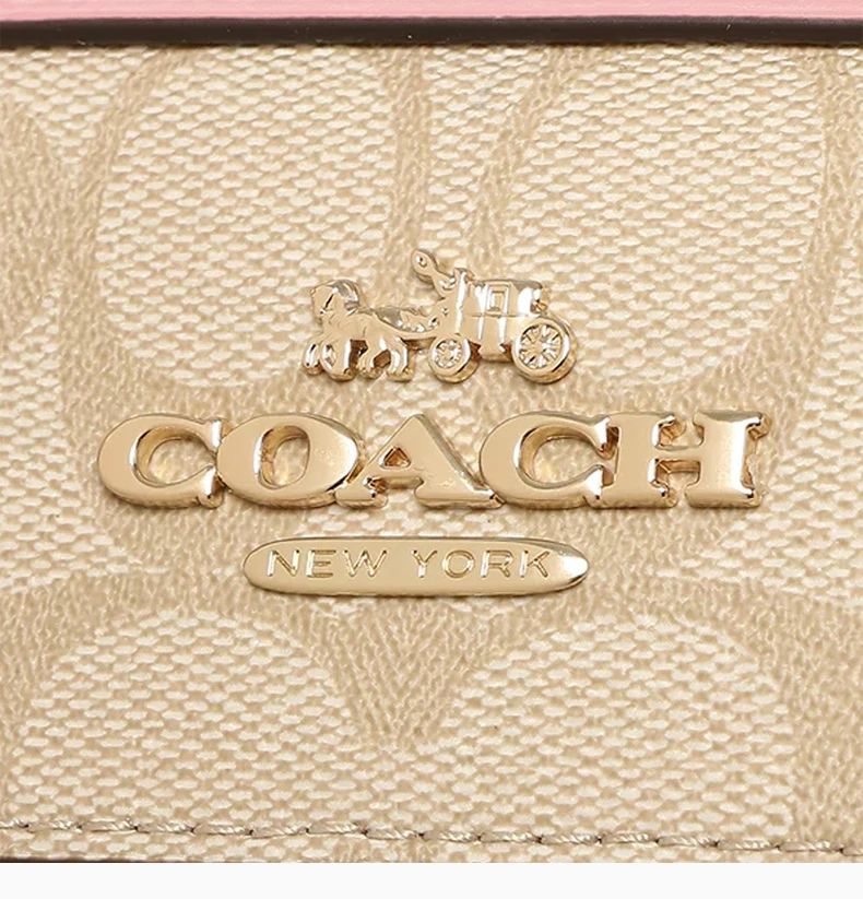 商品Coach|COACH 女士拼色手提包 F83607IMSDJ,价格¥1079,第9张图片详细描述