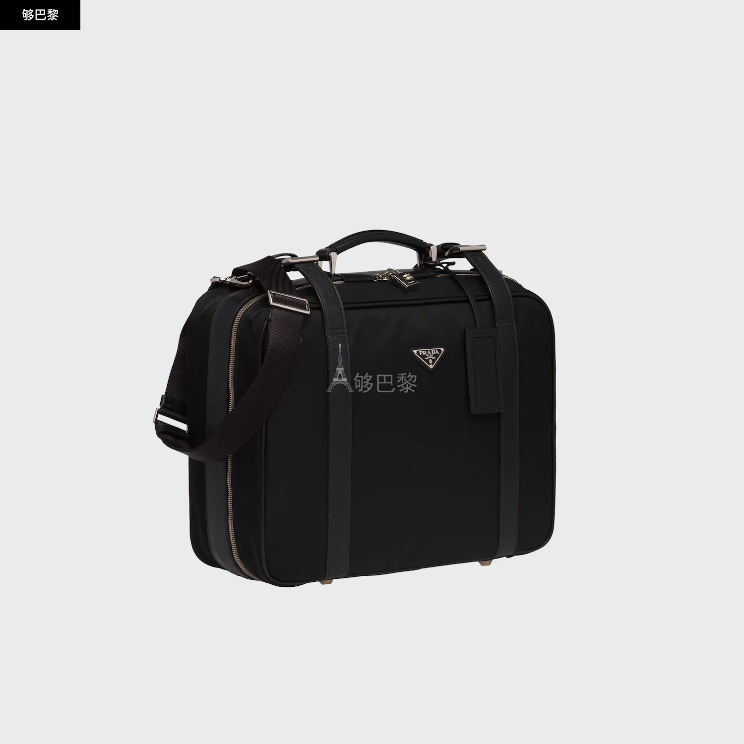 商品Prada|【预售】 普拉达 24秋冬 男士 手提包 Valise 2VV149_064_F0002_V_OOO,价格¥27253,第6张图片详细描述