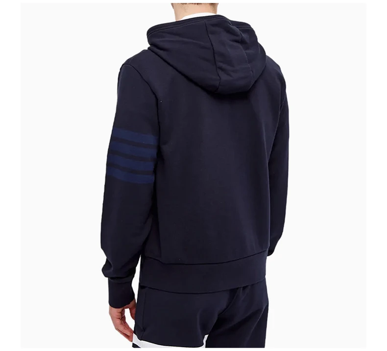 商品[国内直发] Thom Browne|THOM BROWNE 海军蓝色男士卫衣/帽衫 MJT249A-06910-415,价格¥4940,第6张图片详细描述