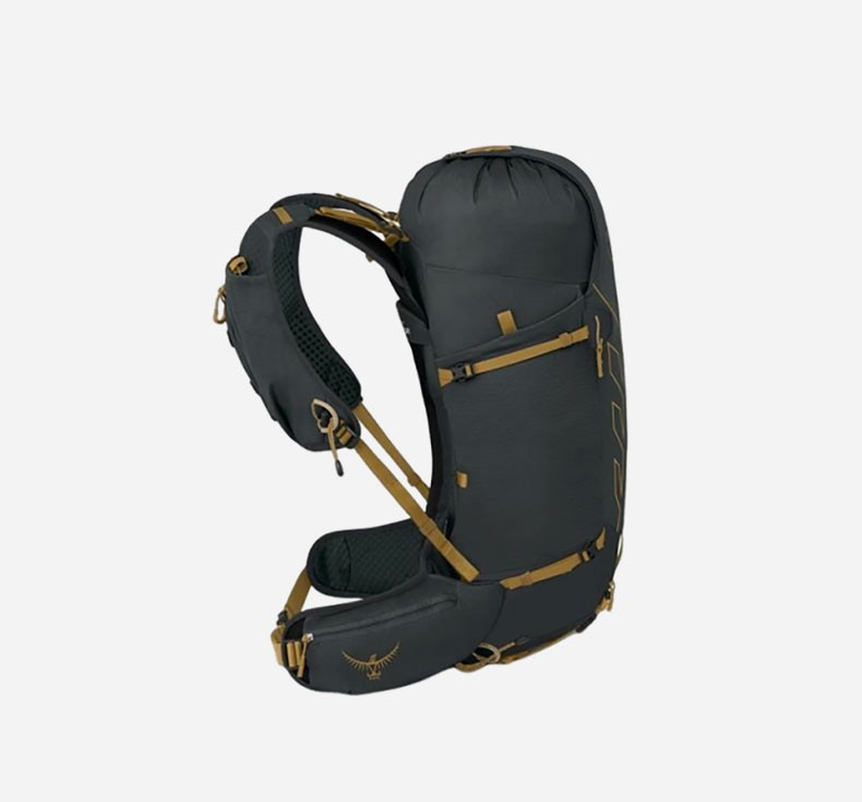 商品Osprey|Osprey/小鹰TalonVelocity30系列男士炭灰色尼龙登山双肩包L-XL,价格¥1354,第5张图片详细描述