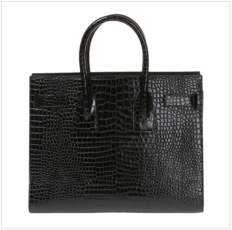 商品[国内直发] Yves Saint Laurent|YSL 圣罗兰 女士黑色小锁头装饰牛皮手提单肩斜挎包 378299-DND1N-1000,价格¥25488,第5张图片详细描述