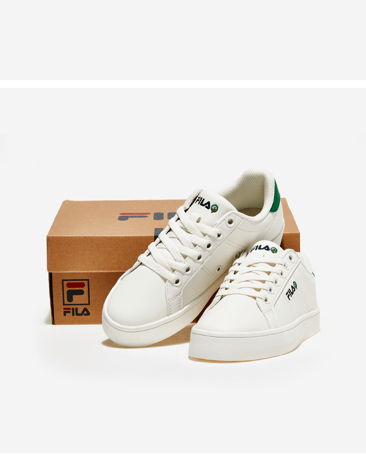 商品Fila|【Brilliant|包邮包税】斐乐 COURT DELUXE GREEN  运动鞋 SNEAKERS  1XM01947E 146,价格¥285,第4张图片详细描述