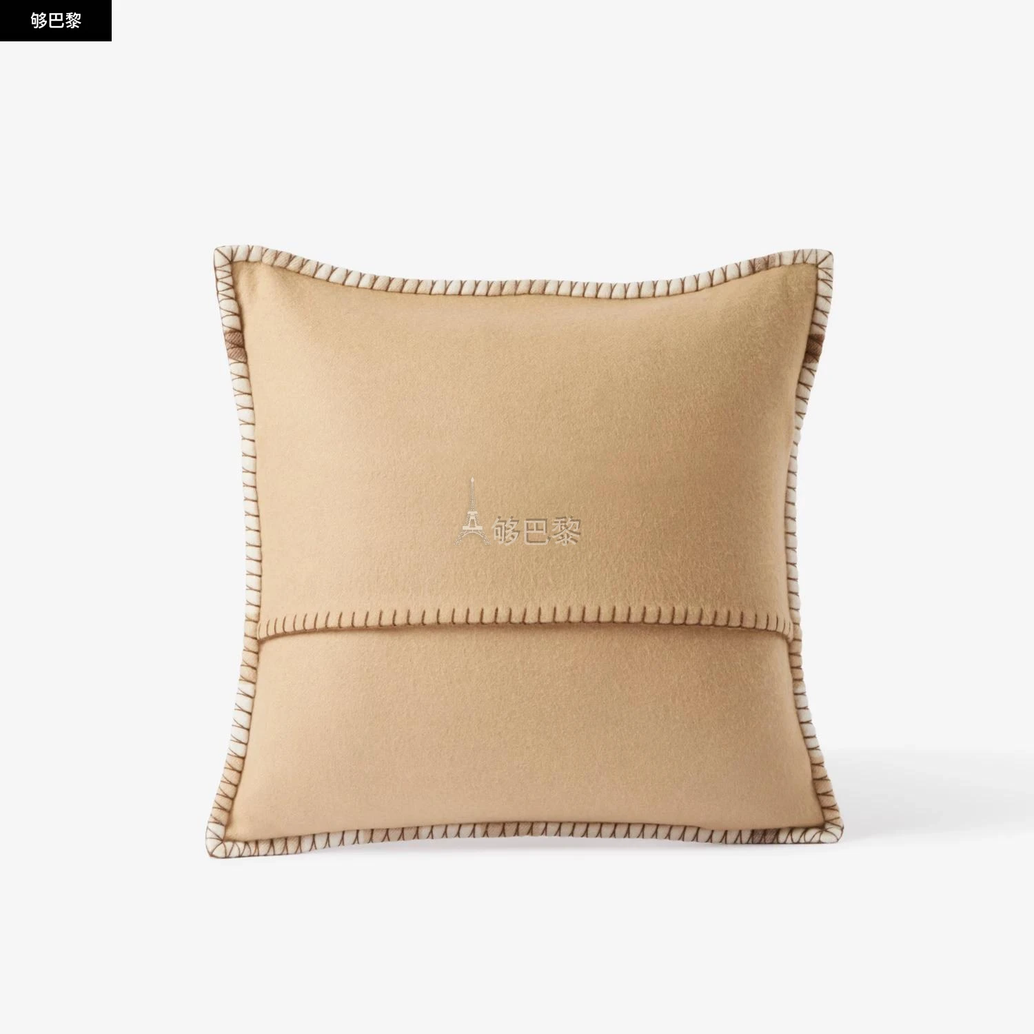 商品Burberry|【预售】 巴宝莉 25春夏 女士 家居用品 格纹羊绒靠枕套 80650801 ,价格¥5911,第4张图片详细描述