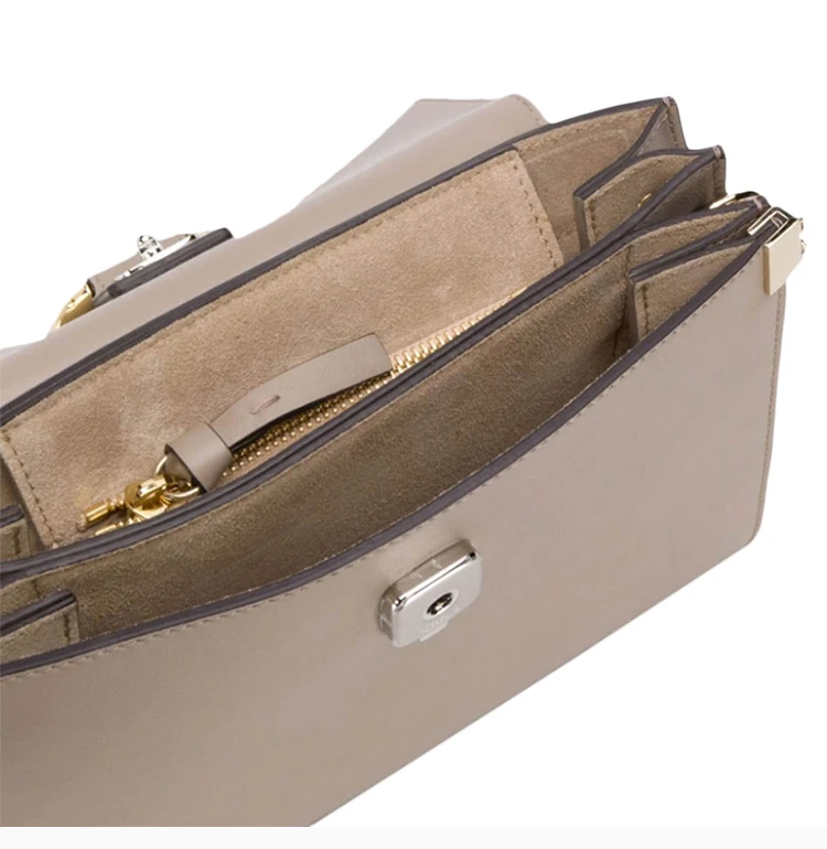商品[国内直发] Chloé|Chloe' 蔻依 女士灰色单肩包 C20SS203-H2O-23W,价格¥9773,第6张图片详细描述