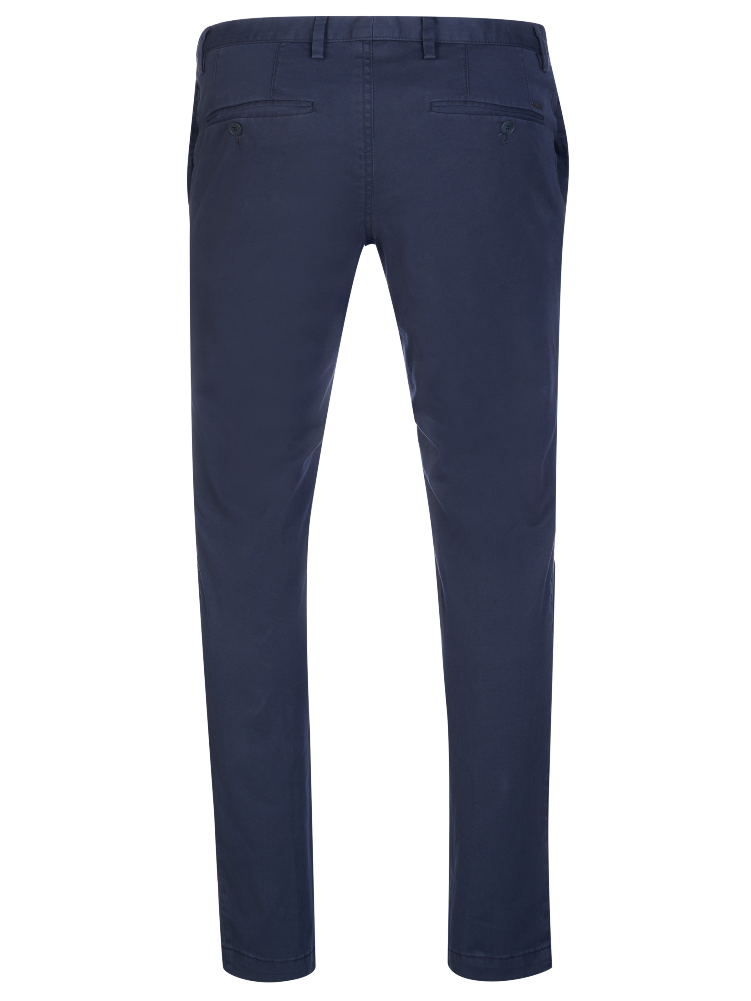 商品Hugo Boss|HUGO BOSS 男士海军蓝色棉质修身休闲裤 STANINO16W-50385095-410,价格¥906,第6张图片详细描述