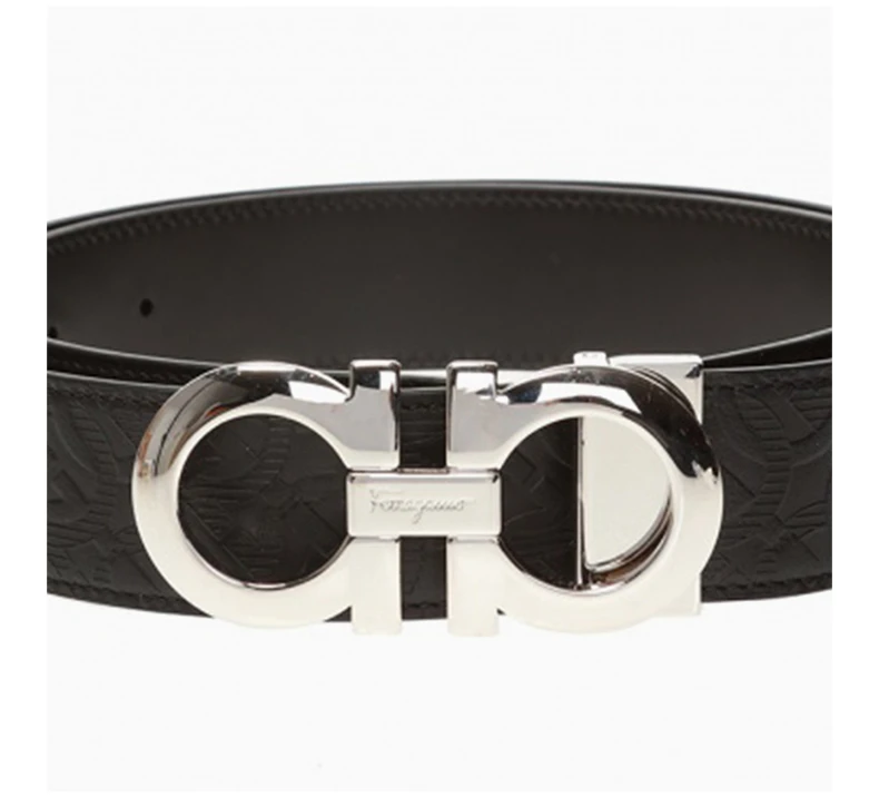 商品Salvatore Ferragamo|SALVATORE FERRAGAMO 黑色男士腰带 675542-724127,价格¥2521,第8张图片详细描述
