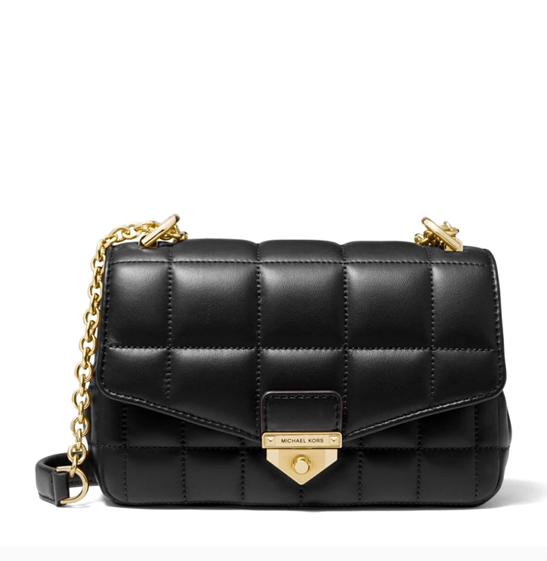 商品[国内直发] Michael Kors|MICHAEL KORS 黑色女士单肩包 30H0G1SL1T-BLACK,价格¥1696,第4张图片详细描述
