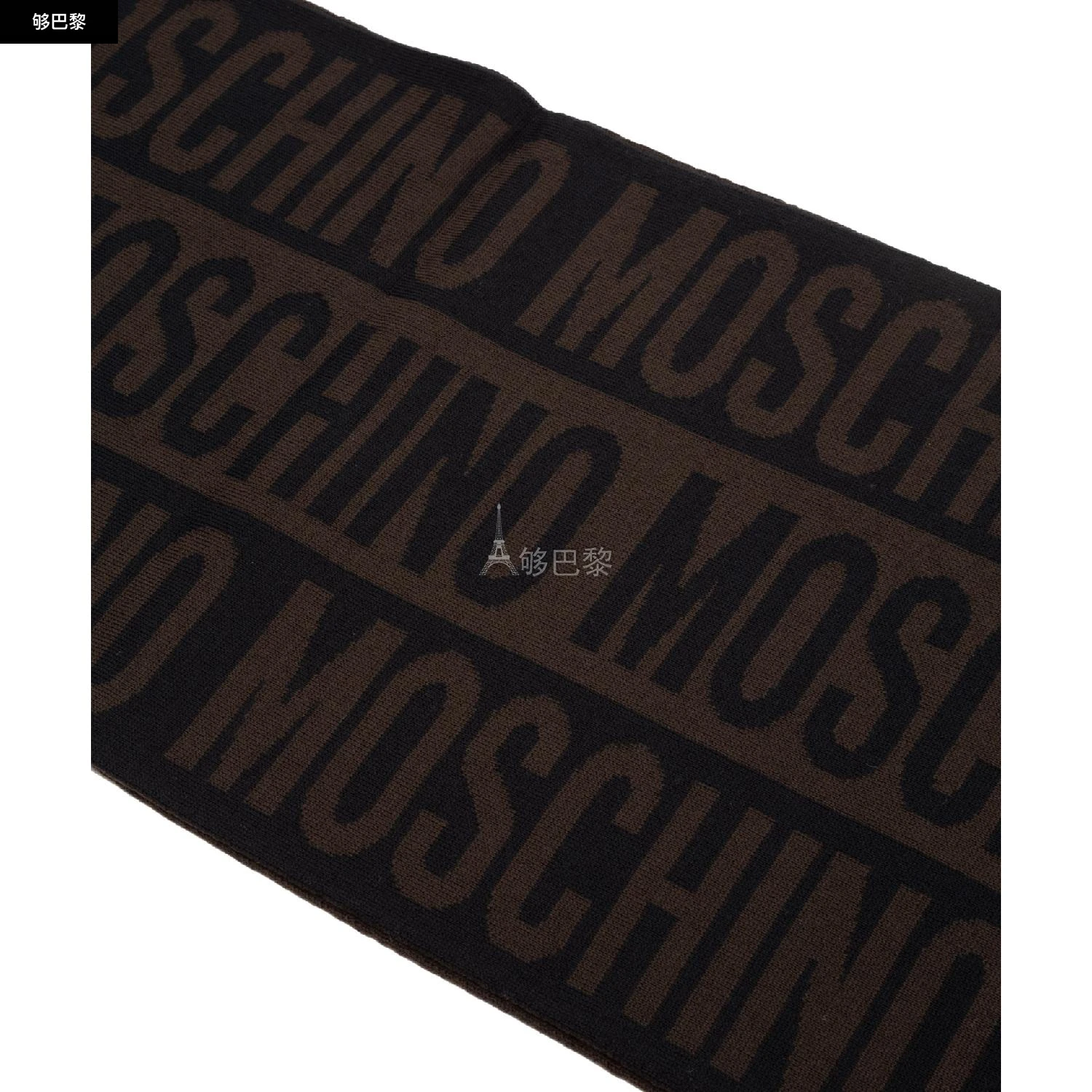 商品Moschino|【特惠9.8折】包邮包税【预售7天发货】 MOSCHINO 2023秋冬 男士 围巾 围巾 1798898 50164M5443004 ,价格¥1527,第4张图片详细描述