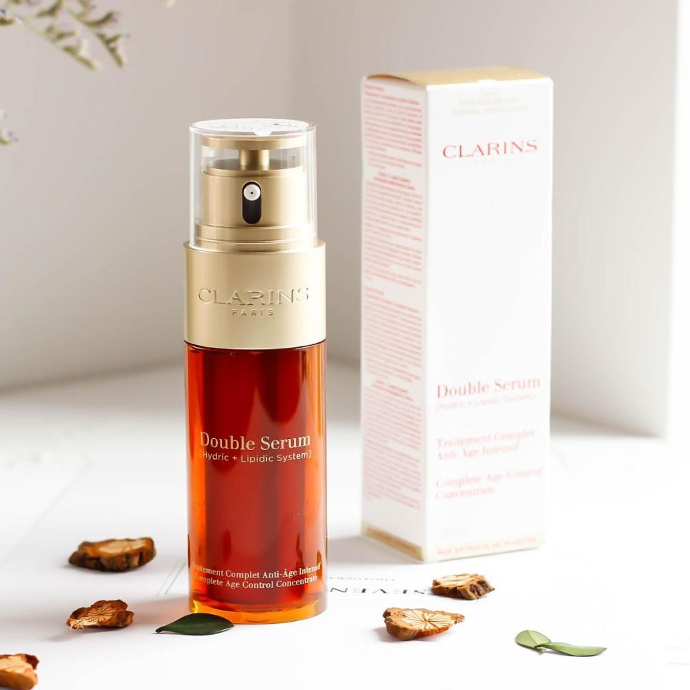 商品[国内直发] Clarins|Clarins 娇韵诗黄金双萃精华维稳熬夜救星紧致淡纹 50ml,价格¥653,第7张图片详细描述